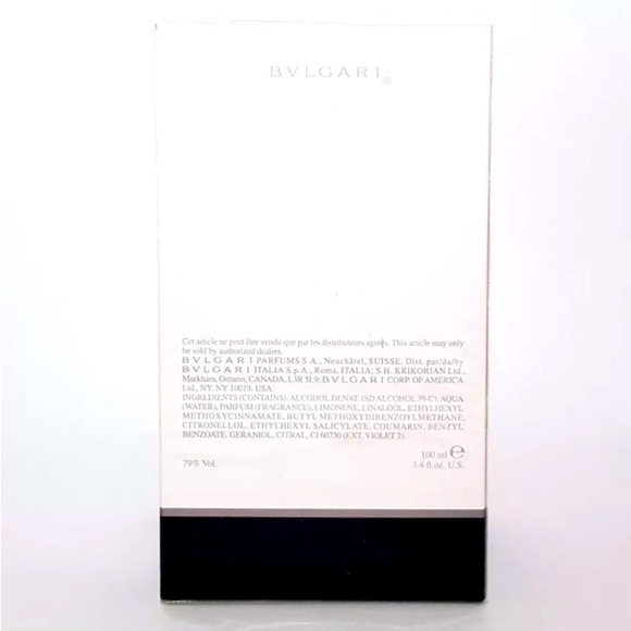 Bvlgari MAN Eau de Toilette 3.4oz/100ml EDT Bulgari for Men Rare Discontinued - Picture 2 of 2